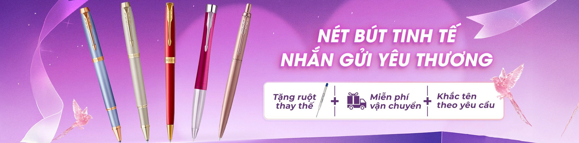 Banner Bút máy cao cấp