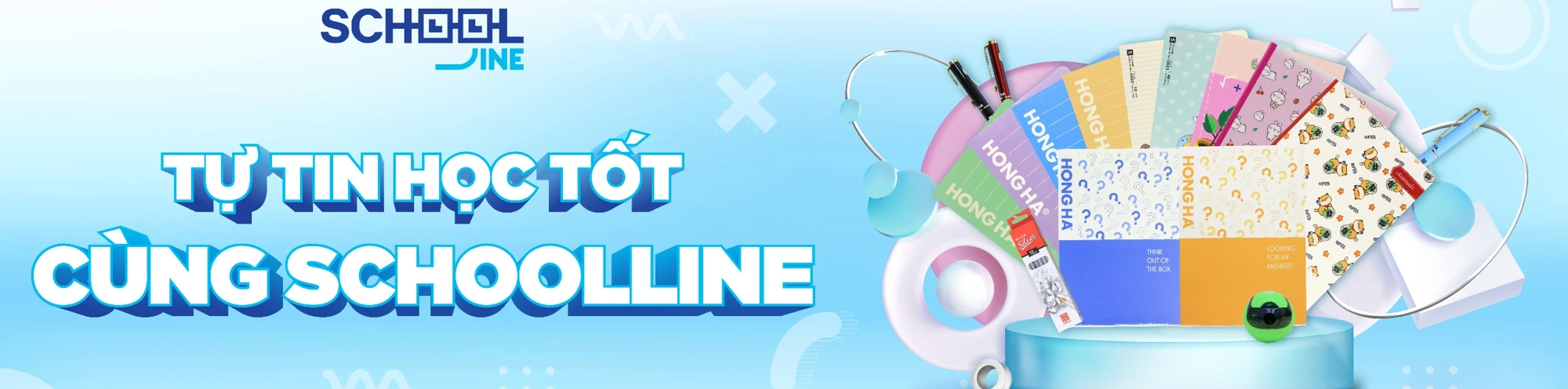 Banner Vở học sinh